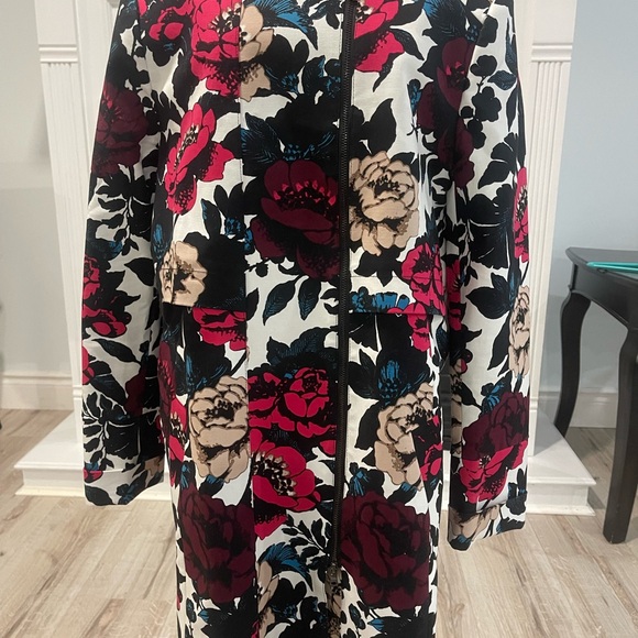 Adrianna Papell Flower Jacket -10 - Picture 3 of 14